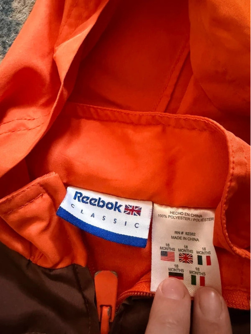 Classic Reebok windbreaker - Picture 2 of 4